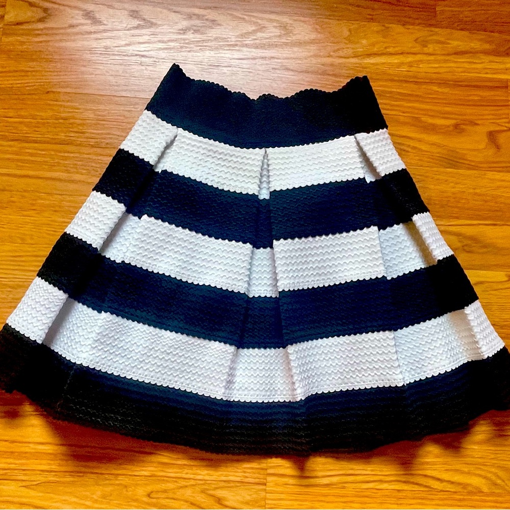 Black and white skirt